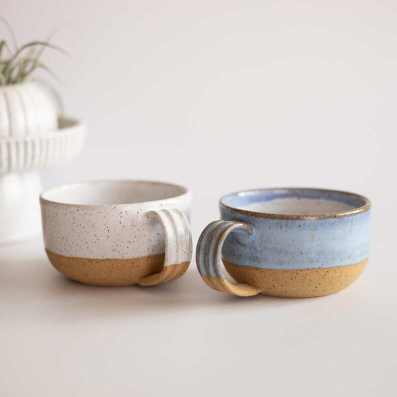 AbbyCeramics Handmade Ceramic Stoneware Coffee Mug 6oz