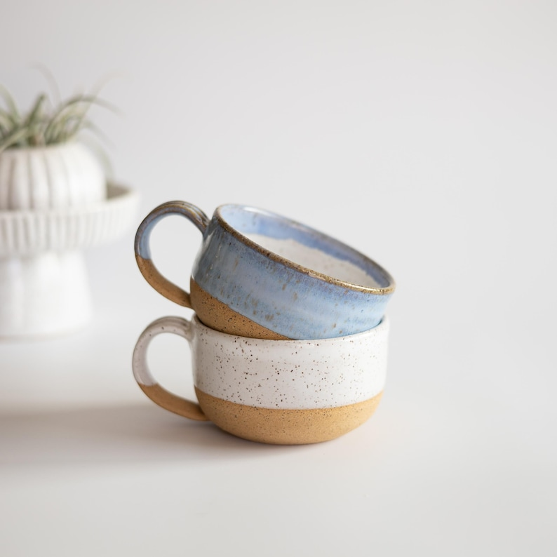 AbbyCeramics Handmade Ceramic Stoneware Coffee Mug 6oz