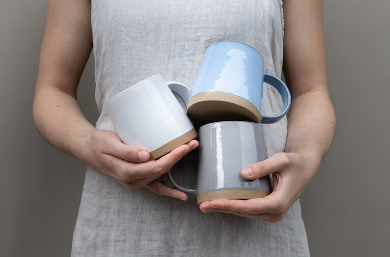 AbbyCeramics Handmade Ceramic Large Coffee Mug 20oz
