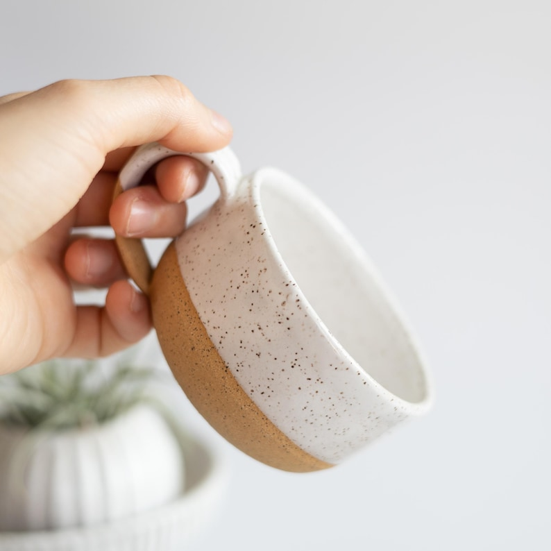 AbbyCeramics Handmade Ceramic Stoneware Coffee Mug 6oz