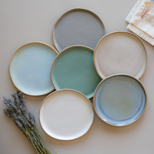 AbbyCeramics Handmade Ceramic Appetizer Dessert Plate 6